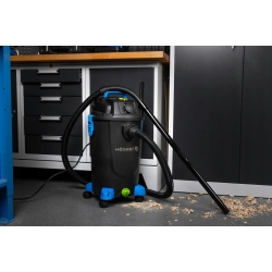 ODKURZACZ PRZEMYSŁOWY UNIWERSALNY DO PRACY NA SUCHO MOKRO 30L 1200W HT2E412