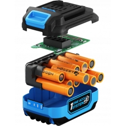 Akumulator Li-Ion 2Ah, OneAccuSystem, 18V, Hoegert Technik