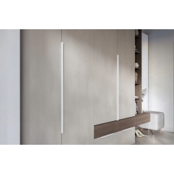 UCHWYT KRAWĘDZIOWY NAKŁADANY NA FRONT BIAŁY MAT. - 1180/1200 mm UA02 AMIX HEXA GTV