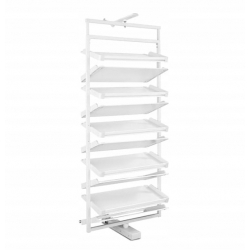 KOSZ NA BUTY OBROTOWY GARDEROBA 8 PÓŁEK ATM WB-671 P-1 SZAFA 24 PARY BUTÓW SYMPHONY