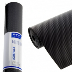 MATA ANTYPOŚLIZGOWA DO SZUFLAD KUCHENNYCH AXISPACE CZARNA ROLKA 5m GTV