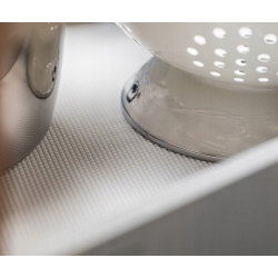 MATA ANTYPOŚLIZGOWA DO SZUFLAD KUCHENNYCH AXISPACE BIAŁA ROLKA 5m GTV