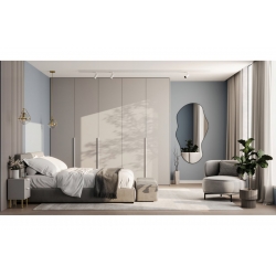 UCHWYT KRAWĘDZIOWY NAKŁADANY NA FRONT KASZMIROWY KASZMIR BEŻ BEŻOWY- 1180/1200 mm UA02 AMIX HEXA GTV