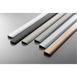 UCHWYT KRAWĘDZIOWY NAKŁADANY NA FRONT KASZMIROWY KASZMIR BEŻ BEŻOWY- 1180/1200 mm UA02 AMIX HEXA GTV