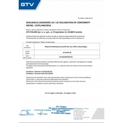 WŁĄCZNIK BEZDOTYKOWY DO PROFILI LED PŁYTKA Z PRZEWODEM GTV AE-WLPR-60P2 60W