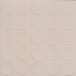 ZAŚLEPKI MEBLOWE MASKUJĄCE DO KONFIRMATÓW SAMOPRZYLEPNE FI 14 mm BEŻOWY 25 SZT