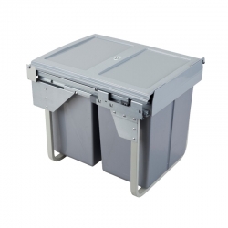 Segregator na śmieci CLG-606-2 - Do szafki 450 mm