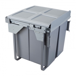 Segregator na śmieci CLG-609M-2 - Do szafki 600 mm