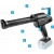Akumulatorowy wyciskacz do mas 300ml, 2500Nm, OneAccuSystem Hoegert Technik HT2E236-0CG